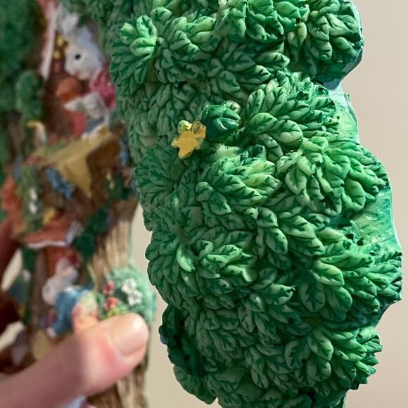 "Bunnies Tree" 3D Wall Decor, Bunny, Flowers, Easter, Spring, Eggs, Baby Nursery - Picture 8 of 14